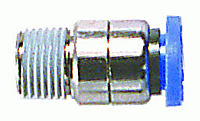 QCSMH Series Tube x Male Thread Heavy-Duty Metric Connectors