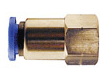 QFSMF Series Tube x Female Thread Metric Connectors