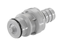 60PP Series Medical Polypropylene Quick Coupling (60PP-PE2-06)