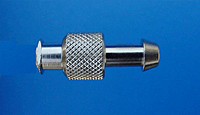 0.187 to 0.250 Inch (in) Tubing Range (Inside Diameter) Luer x Barb Connector (CFLLJ-272-NI)