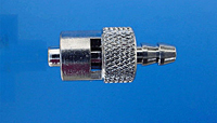0.109 to 0.150 Inch (in) Tubing Range (Inside Diameter) Luer x Barb Connector
