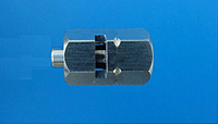 316 Stainless Steel Luer x Thread Connector (CIMLTJ-1032F-HX-SS316)