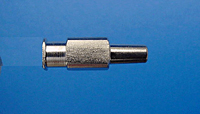 Nickel Plated Luer x Luer Connector (CMLSFLLJ-SQ-NI)