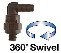 EMXO Series Swivel Elbows with Captive O-Ring