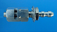 0.125 to 0.187 Panel Mount Luer Connector (ILBJ-195-MLL-SS316)