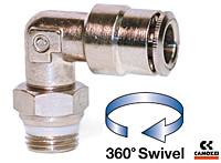 P6520 Pro-Fit® Series Male National Pipe Thread (NPT) Swivel Elbows