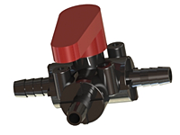 PMBV Series Polypropylene Diverter Ball Valves