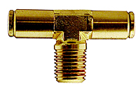 QBT Series Brass Push In Tee Fittings