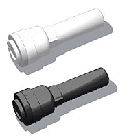 QCSSG Series Push In x Stem Polypropylene Connectors