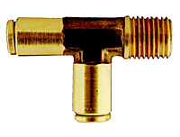 QMRT Series Brass Push In Tee Fittings