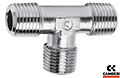 2080 Series British Standard Pipe Thread (BSPT) Male Tee Fittings