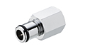 40CB Series Chrome Plated Quick Coupling (40CB-PB13-04)
