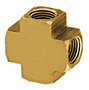 BCR Series Female National Pipe Thread (NPT) Cross Fittings