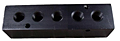 ALLA Series Black Anodized Aluminum Manifolds