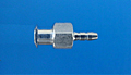 0.062 to 0.110 Inch (in) Tubing Range (Inside Diameter) Luer x Barb Connector (CFLLJ-125-HX-SS316)