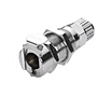 LC Series Chrome Plated Brass Quick Connect/Disconnect Coupling (LC12004)