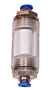 PIF Series Push In Serviceable Porous Polypropylene Screen Fluid Filter (PIF50-14-PP-5)