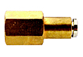 QFS Series Brass Push In Connectors