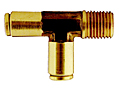 QMRT Series Brass Push In Tee Fittings