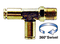 QMRTS Series Brass Push In Tee Fittings